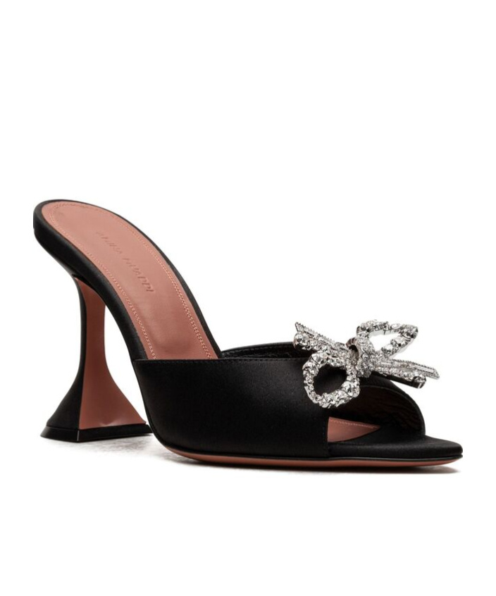 AMINA MUADDI OPEN-TOED HIGH-HEELED SANDALS