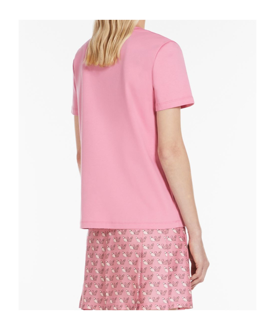Max Mara Cervino Sweater In Cotton In Pink