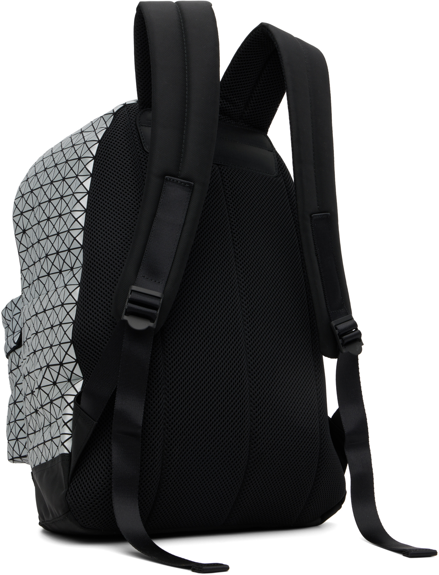 Bao Bao Issey Miyake Gray Daypack Reflector Backpack In Gray