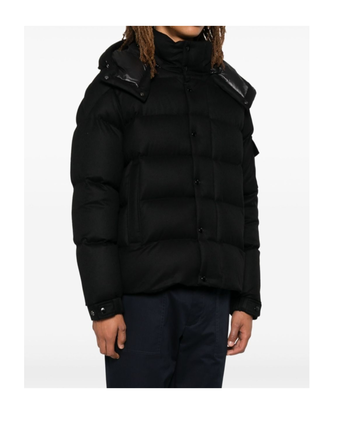 Moncler Vezere Down Jacket In Black