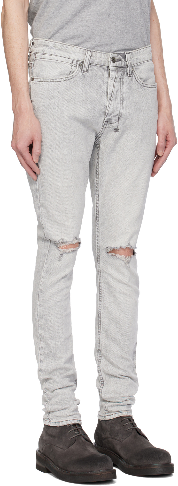 KSUBI VAN WINKLE WHITE SNOW JEANS