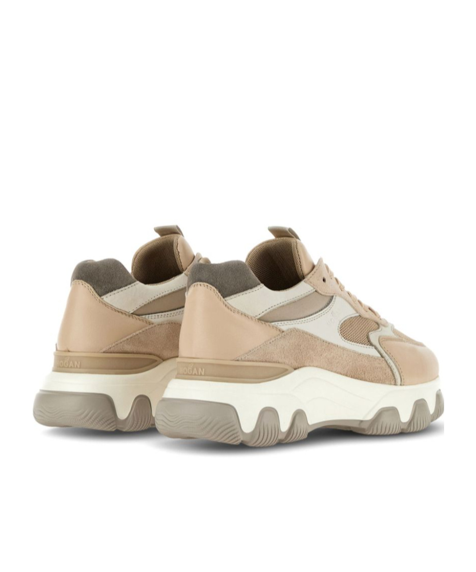 Shop Hogan Hyperactive Low-top Sneakers In Nude