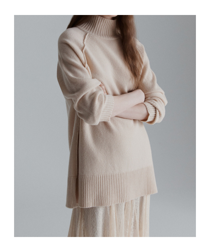Marella High-neck Sweater In Neutral