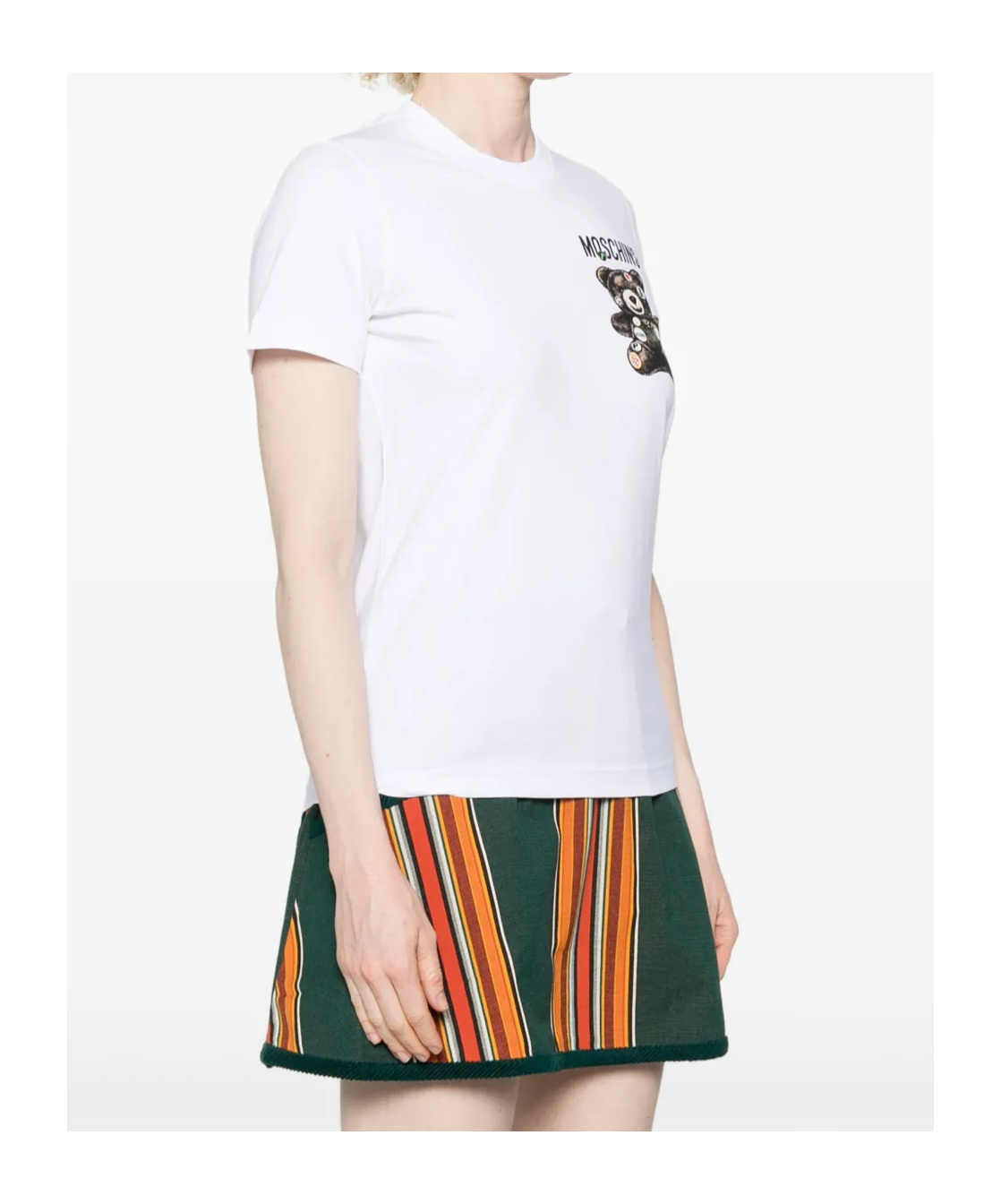Moschino In Love We Trust T-shirt In White