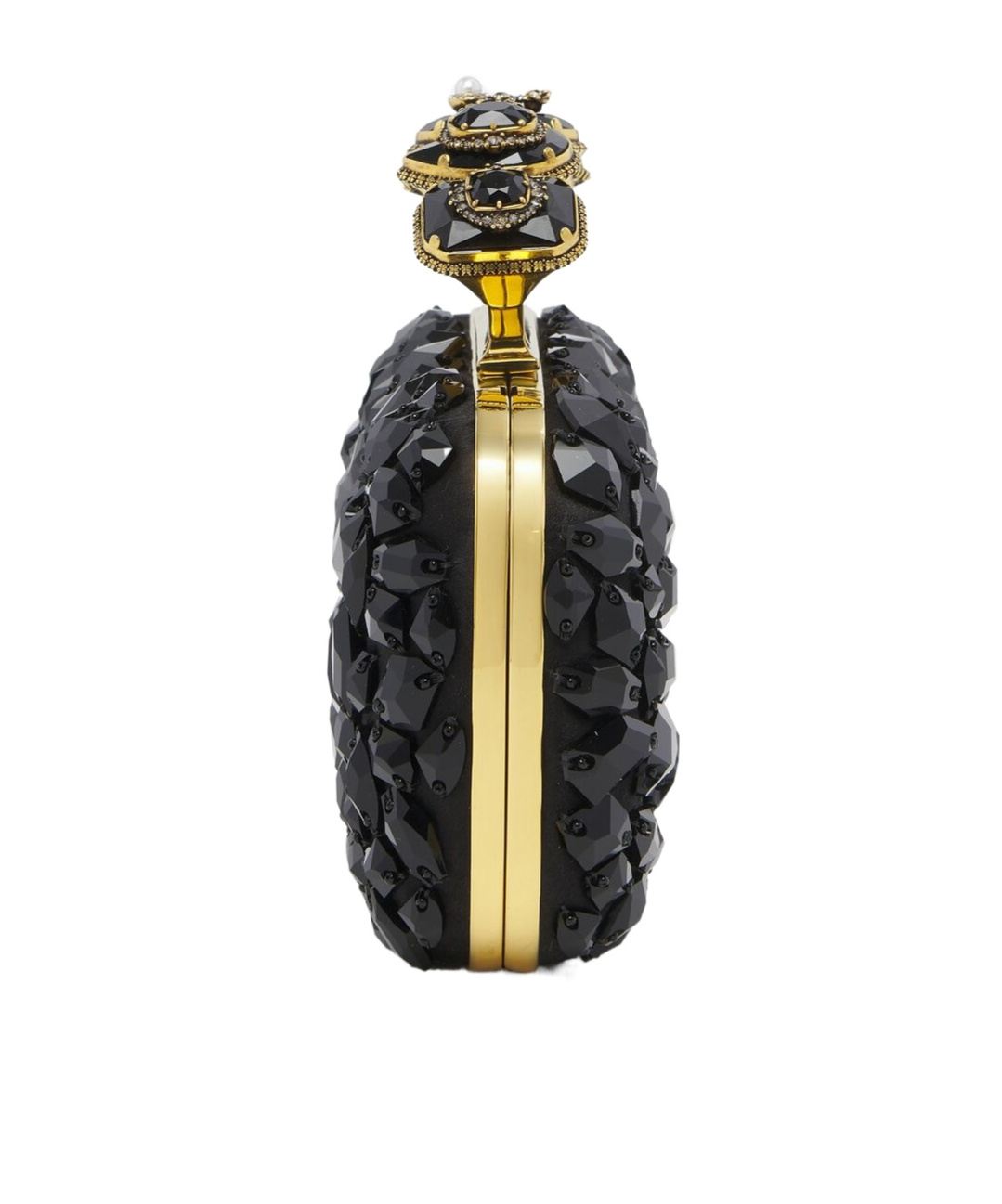 Alexander Mcqueen Spider Embellished Knuckle Clutch Bag