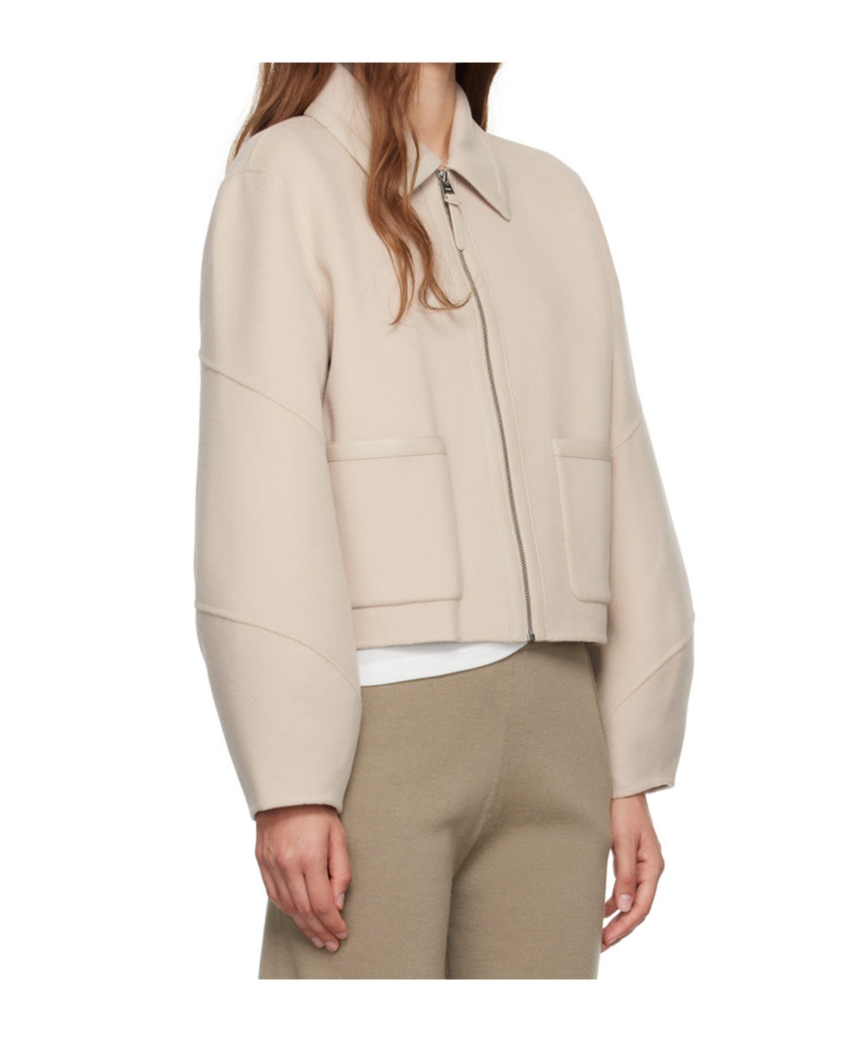 Mackage Beige Solana Jacket In Nude