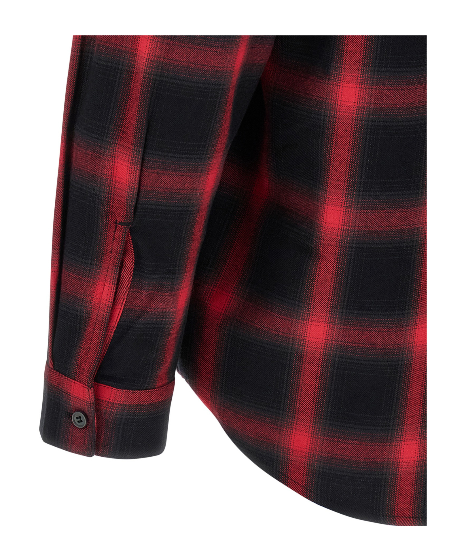 Diesel S-simply-check-hgbt Shirt And Blouse Black In Red