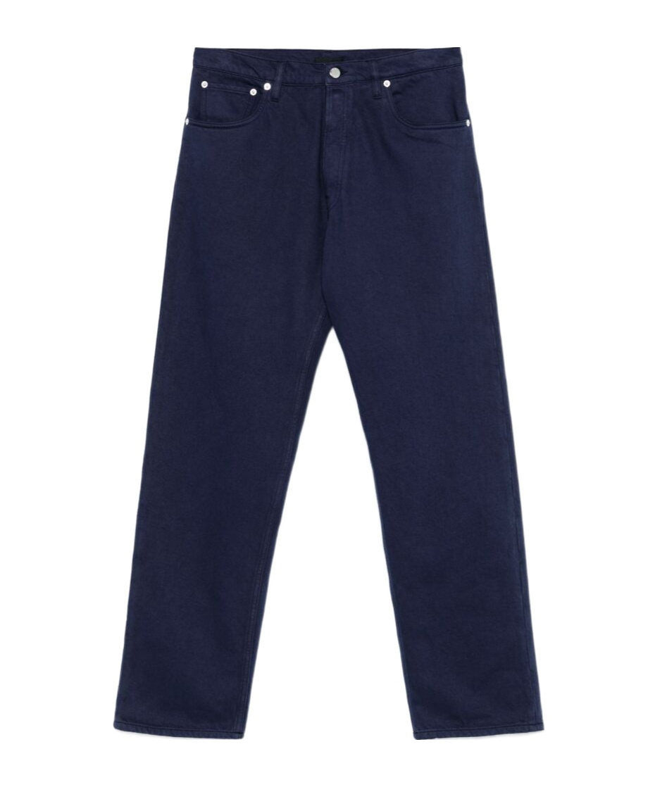 Prada Men Straight Leg Tapered Jeans In Blue