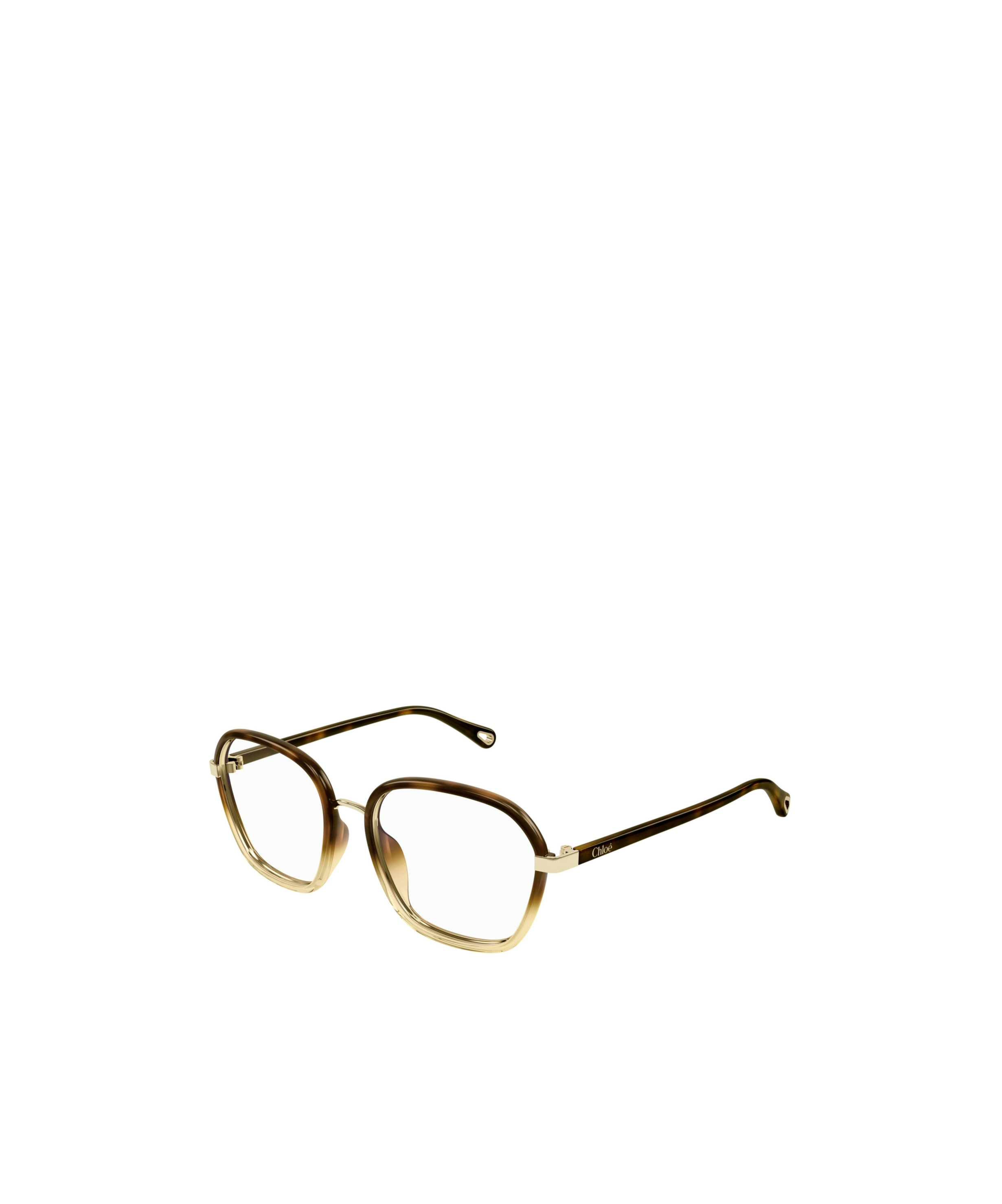 Chloé Rectangular Flat Mirror In Nude
