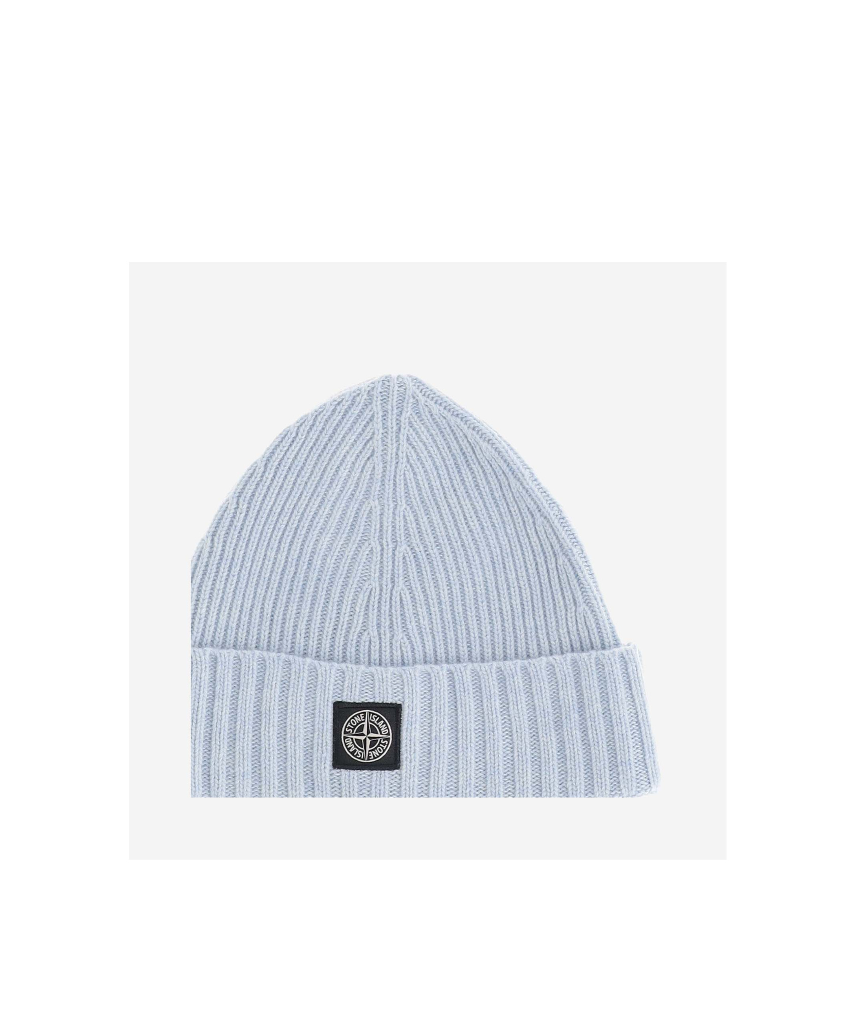 Stone Island A Flanged Hat In White