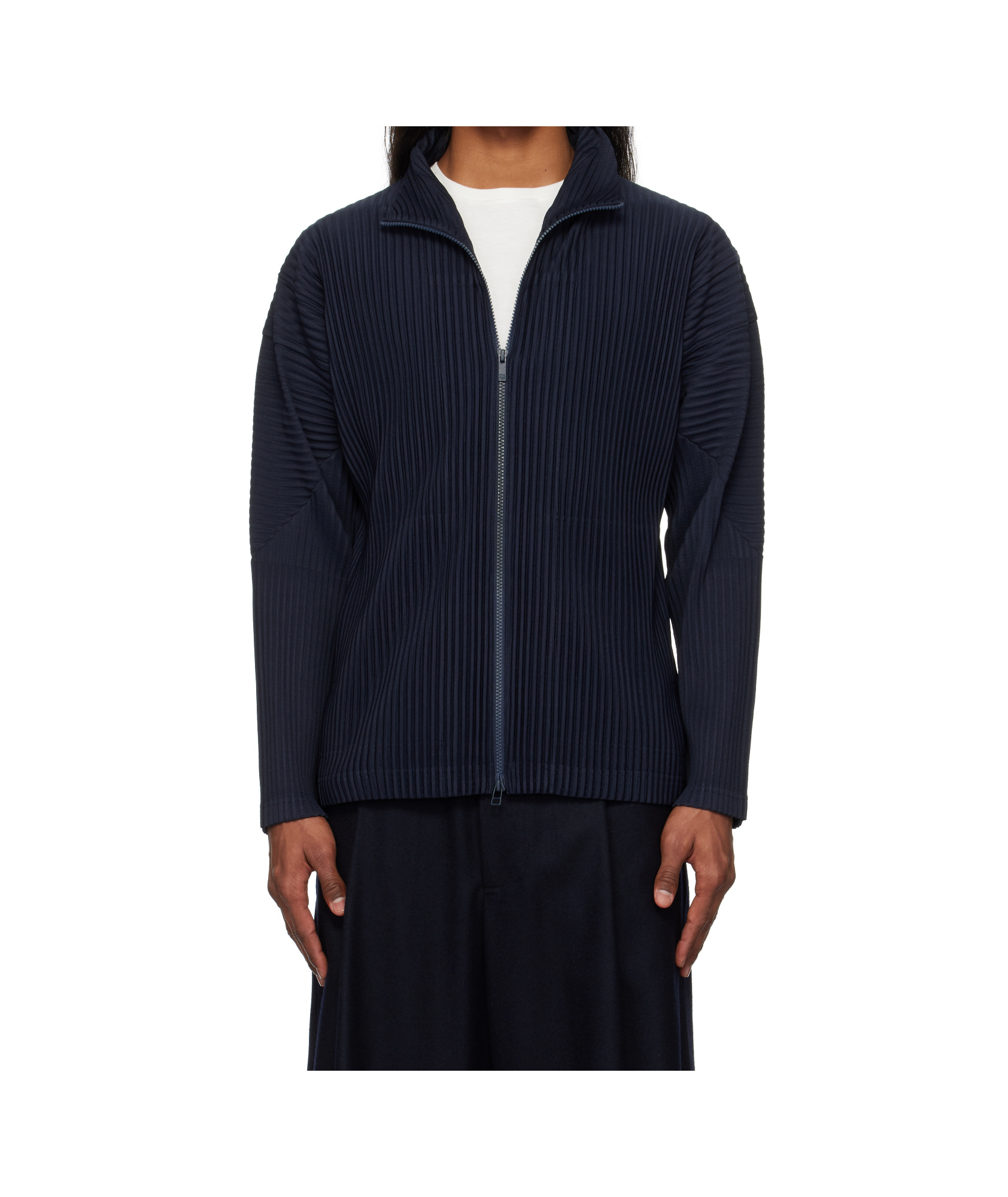 Issey Miyake Long Sleeve Casual Jacket