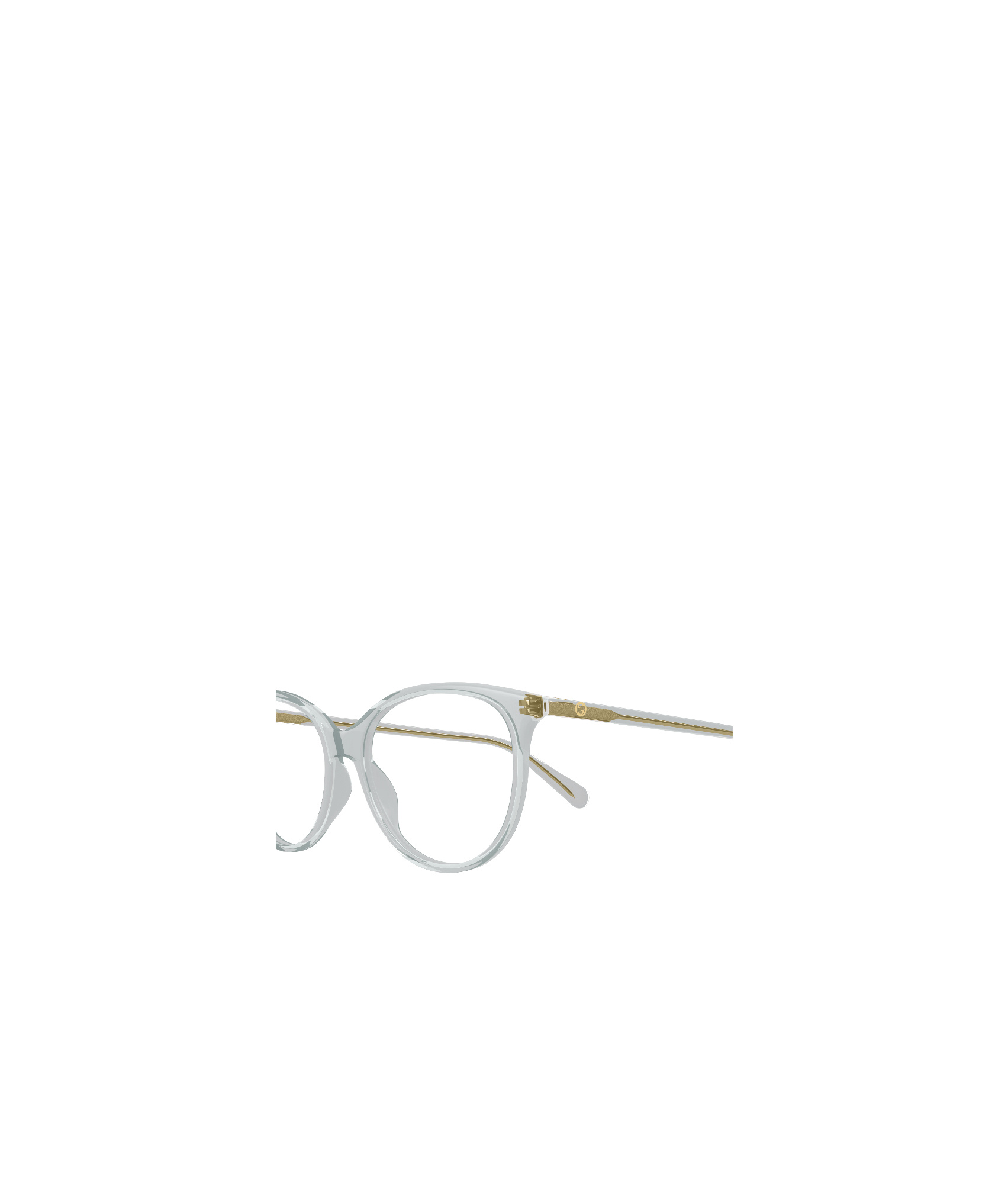 Gucci Geometrically Framed Flat Mirror In Green