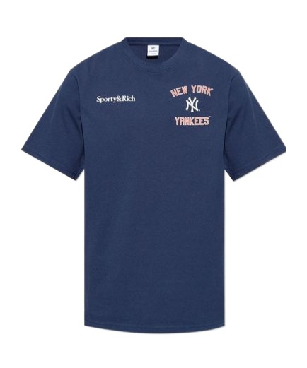 Sporty And Rich Sporty Rich Yankees Collection Tee