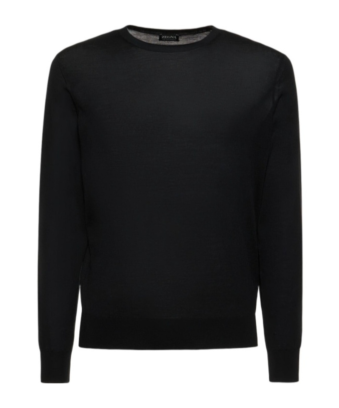 Zegna Men's Cashmere And Silk Sweater
