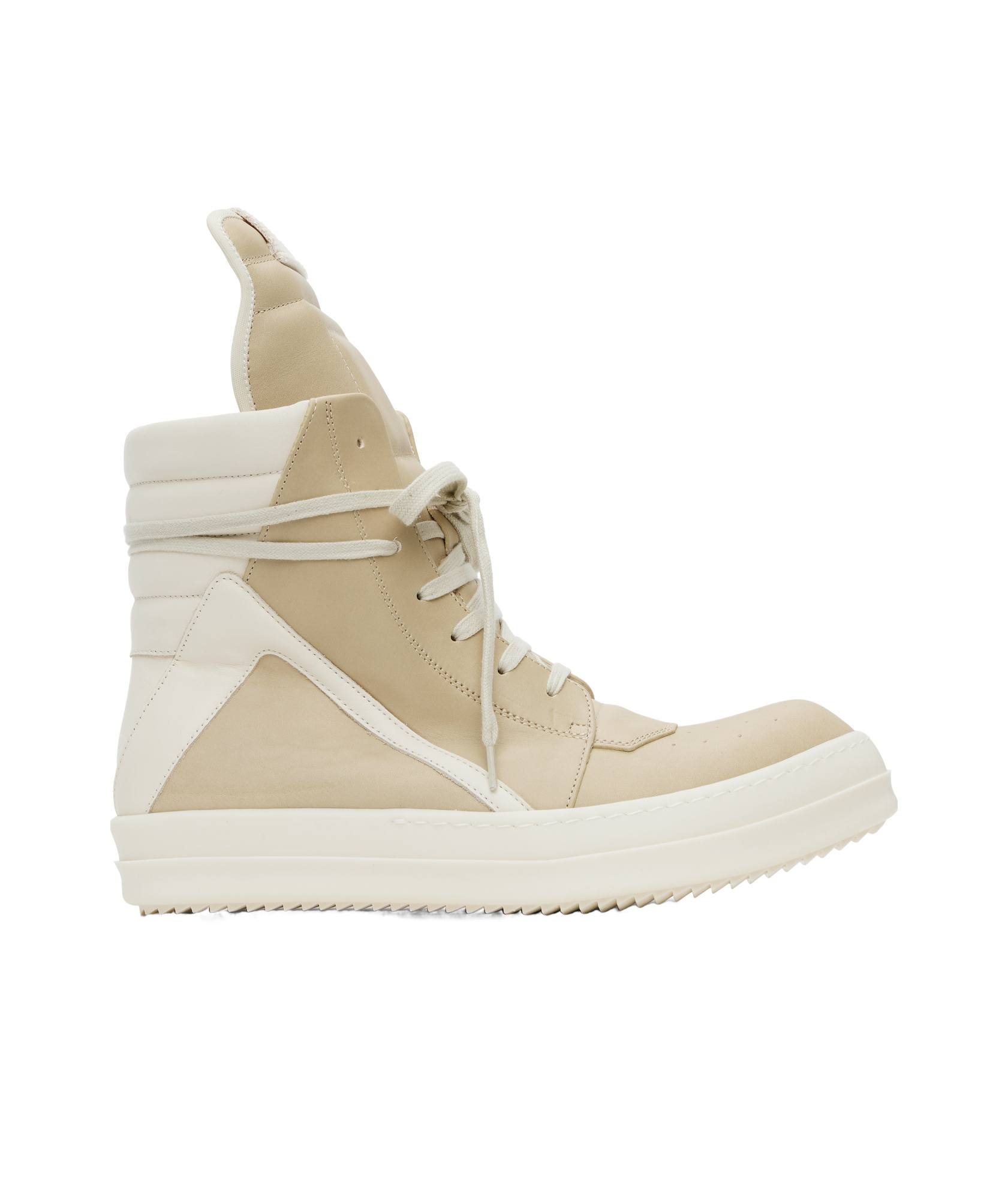 RICK OWENS GEOBASKET SNEAKER BOOTS