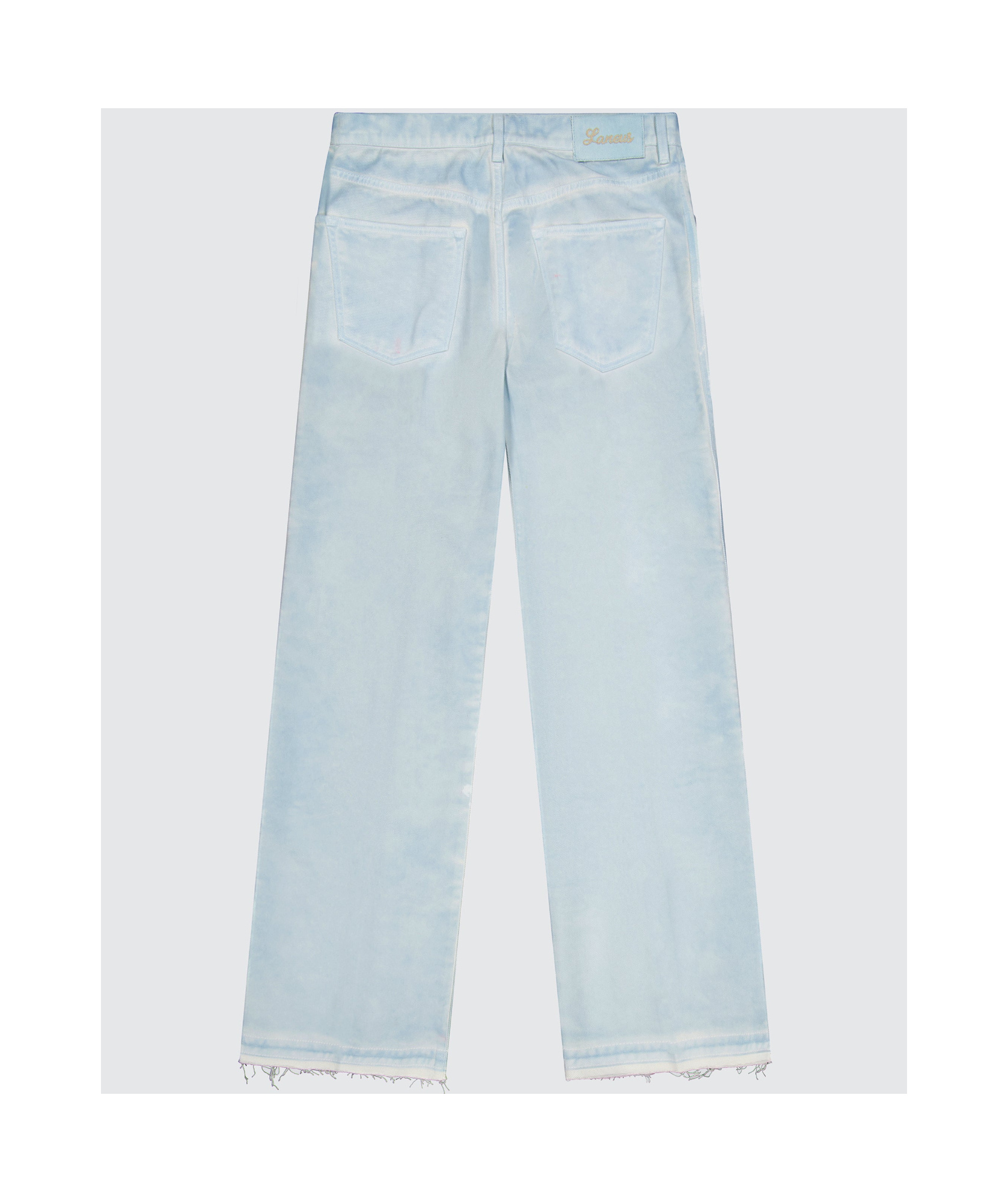 LANEUS GABARDINE BAGGY JEANS