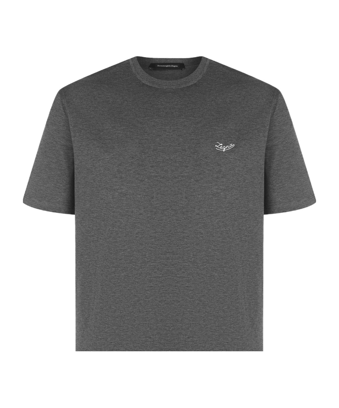 Zegna Item O-neck Short-sleeved T-shirt In Black