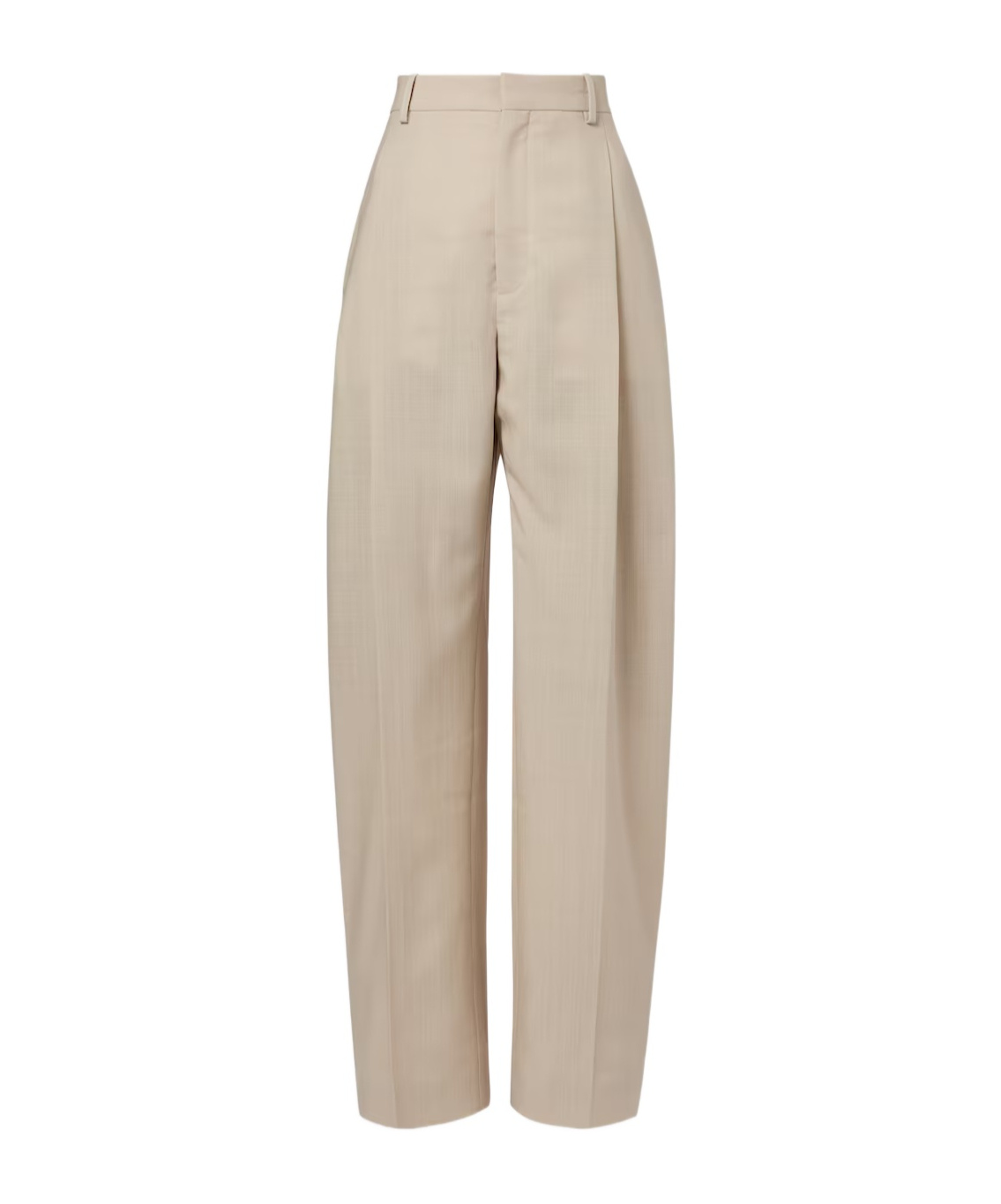 Wardrobe.nyc Mid-rise Straight-leg Casual Pants In Neutral