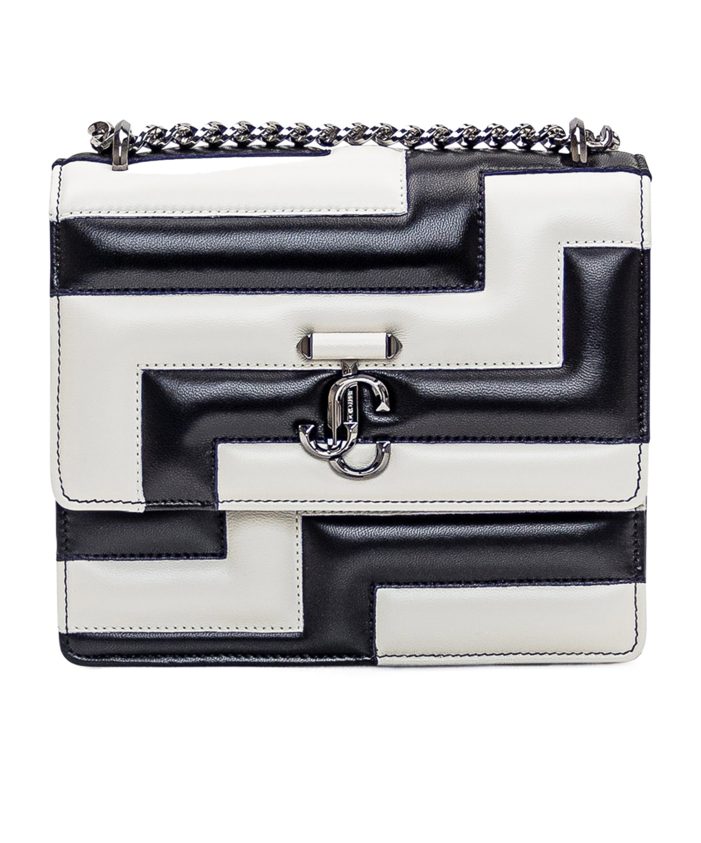 JIMMY CHOO JIMMY CHOO AVENUE QUAD QUILTED SHOULDER BAG