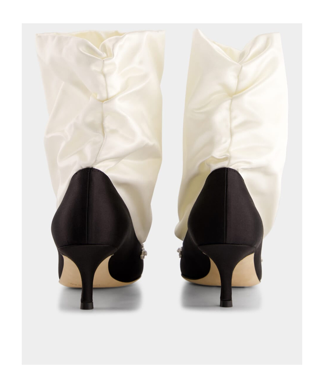 Manolo Blahnik Woman Black&white Pumps In White