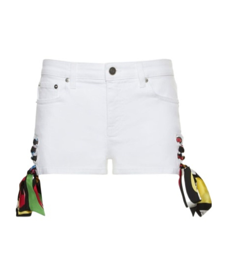 Pucci Tie-dye Denim Shorts