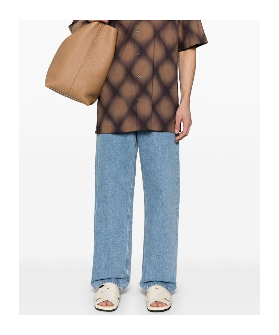 DRIES VAN NOTEN BELT-LOOP JEANS