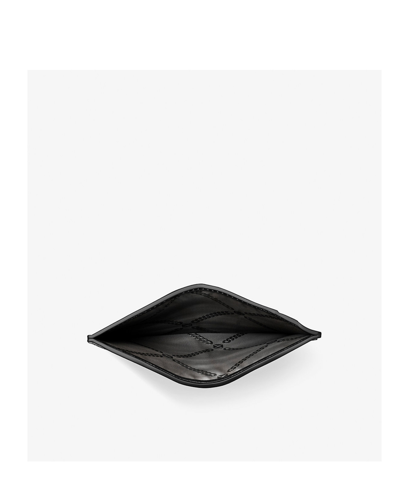 Michael Michael Kors Hudson Card Holder In Black