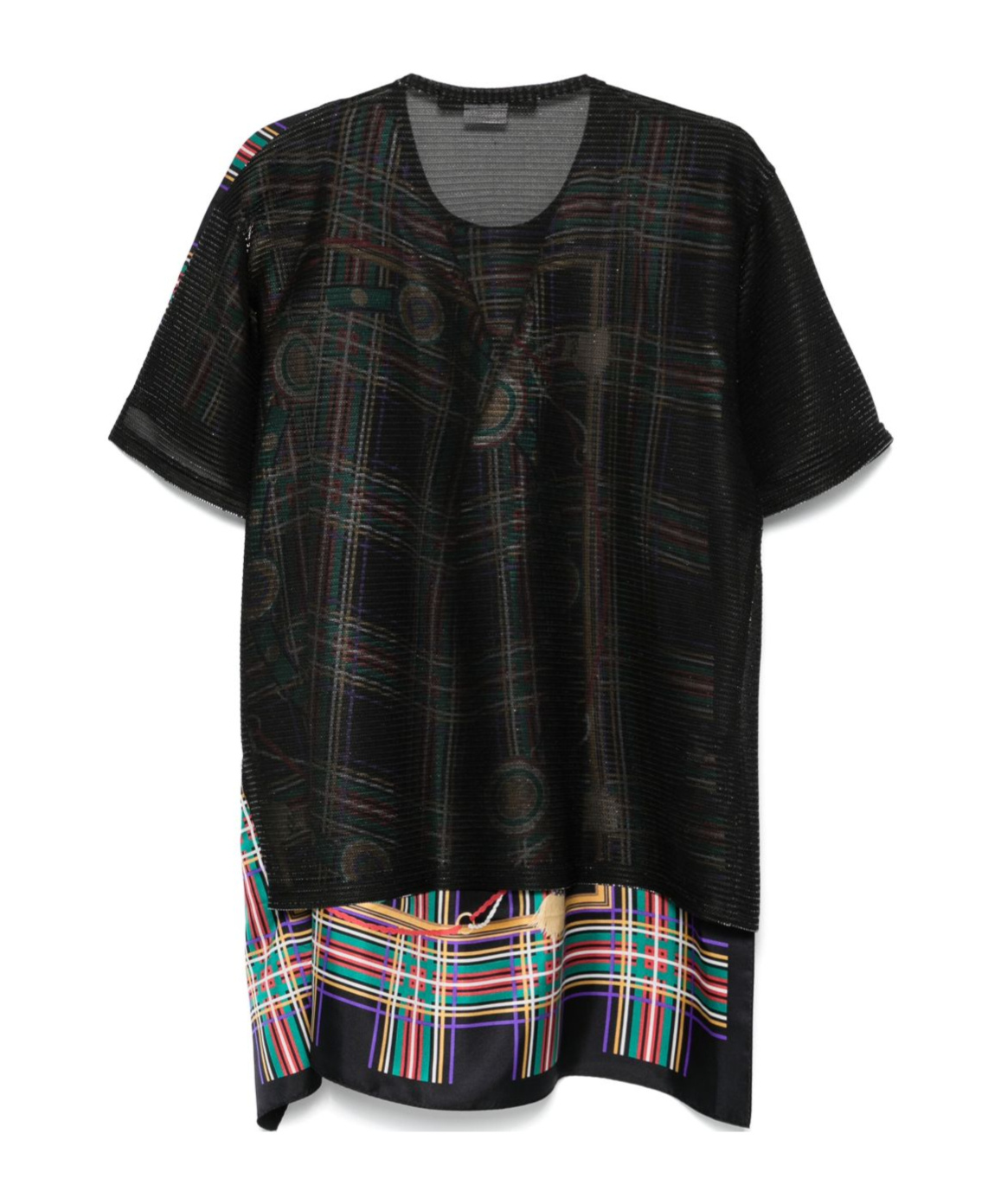 Junya Watanabe Lurex-detailed T-shirt