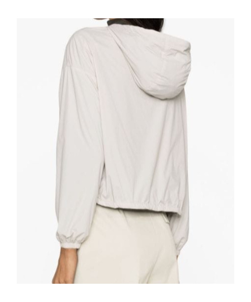 Herno Reversible Hooded Lightweight Jacket In White