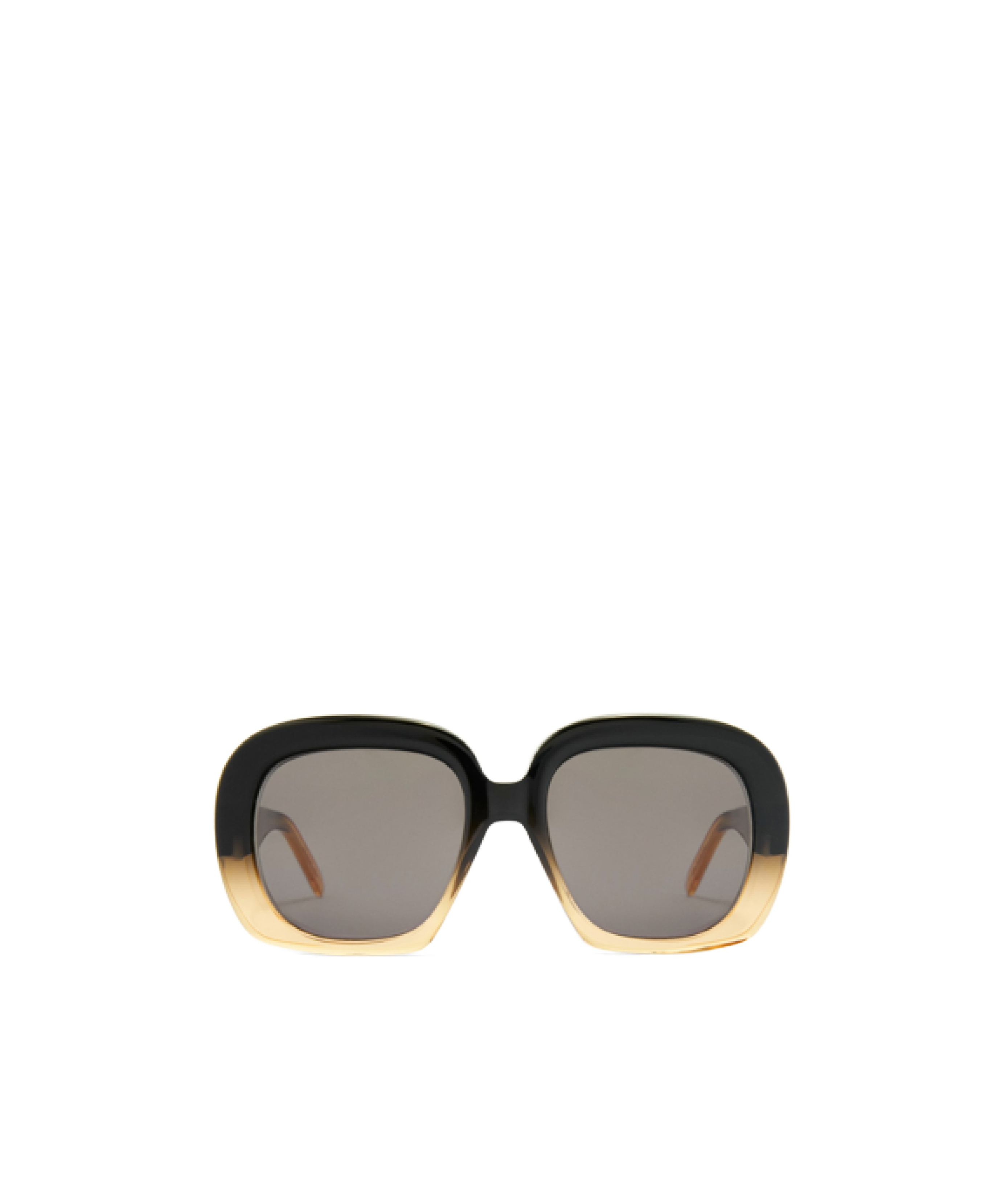 Loewe Two-tone Square-frame Sunglasses In Gray