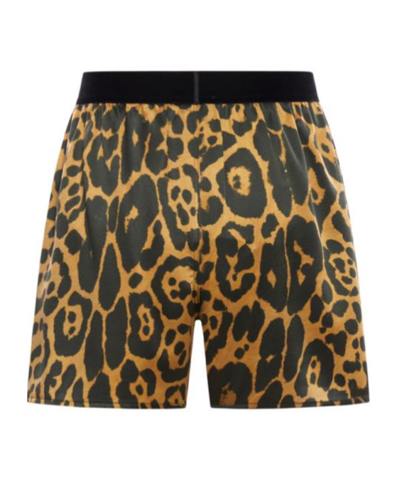 Shop Tom Ford Satin Boxer Shorts In Green