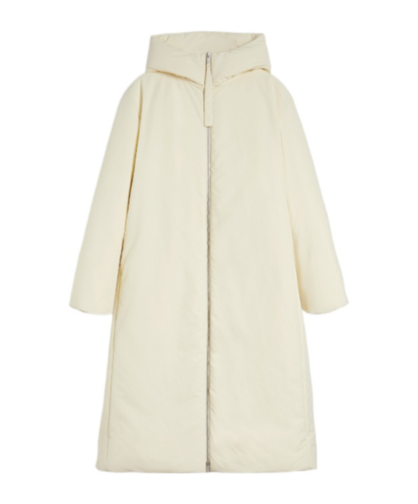 Jil Sander Down Parka In Neutral
