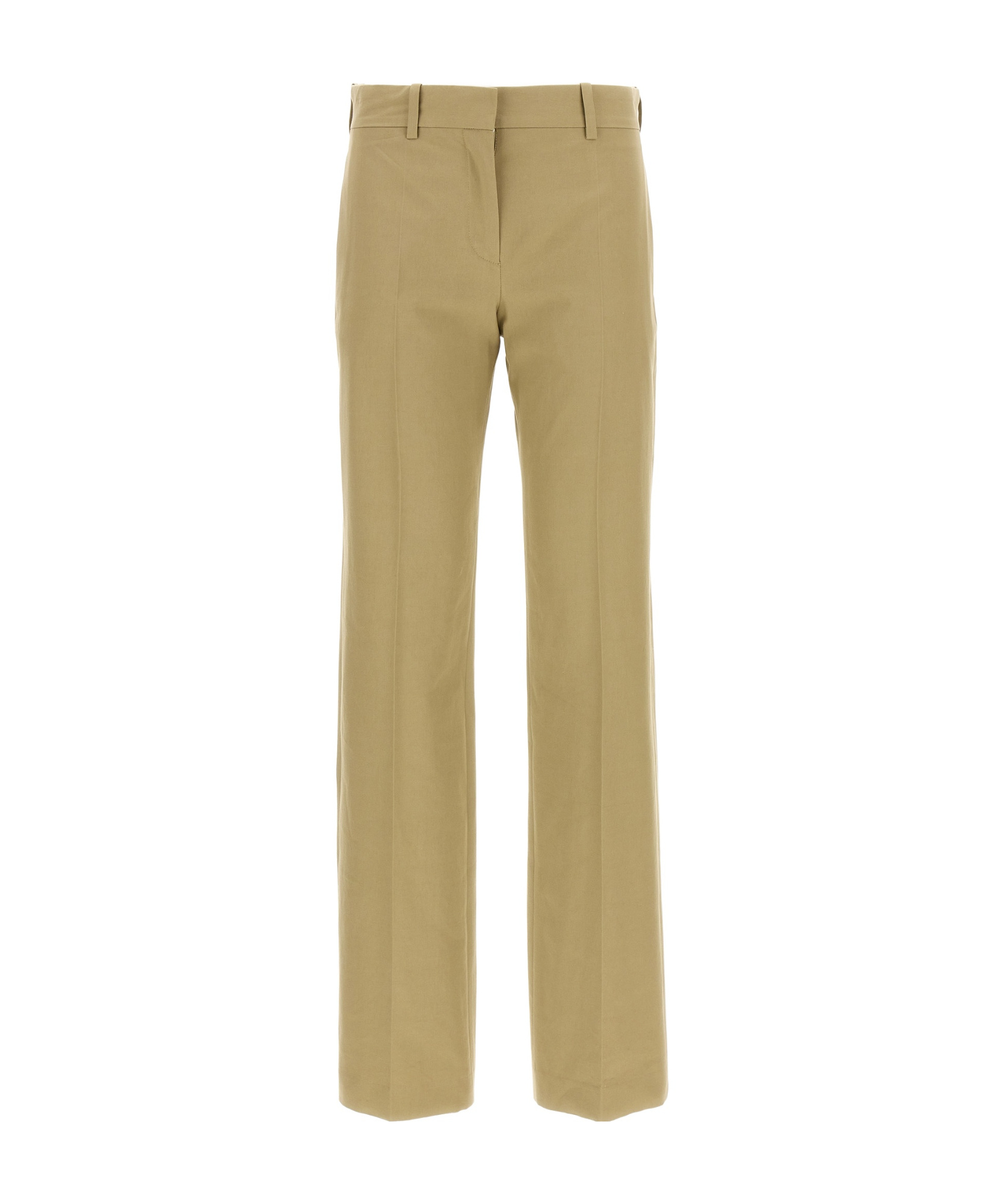 The Row Belt-loop Casual Pants In Green