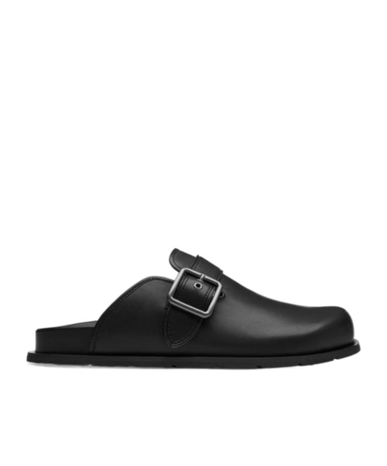 Shop Coach Buckle Clog In Black