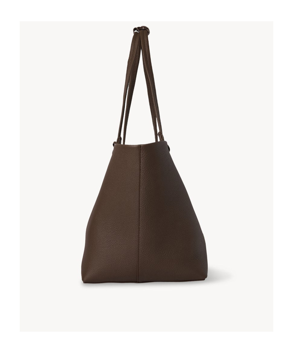 The Row Park Tote Three Leather Bag