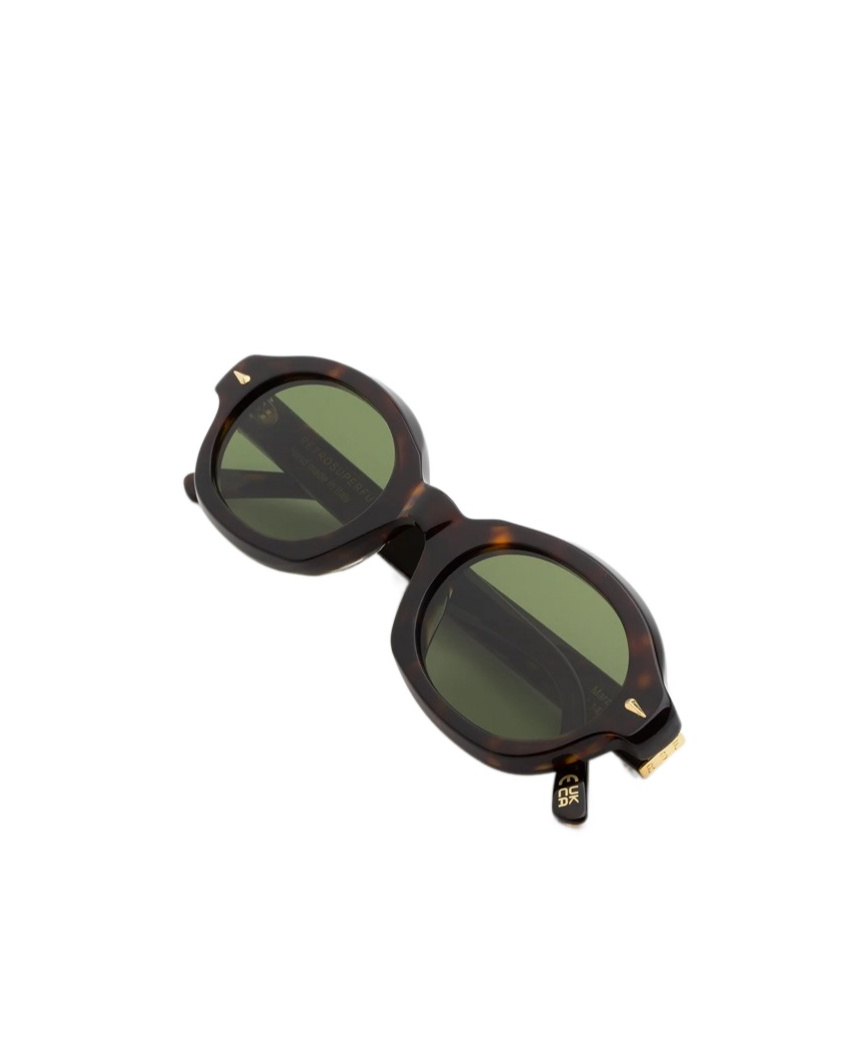 Retrosuperfuture Geometric Frame Sunglasses In Black