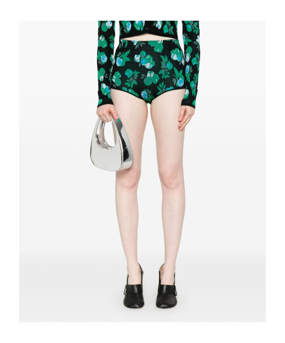 Coperni Floral-jacquard Shorts