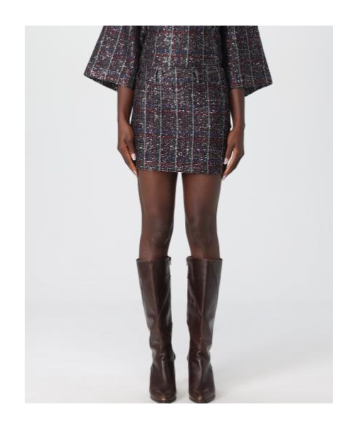 Missoni High Waist Mini Skirt With Sequin Embellishment In Multi