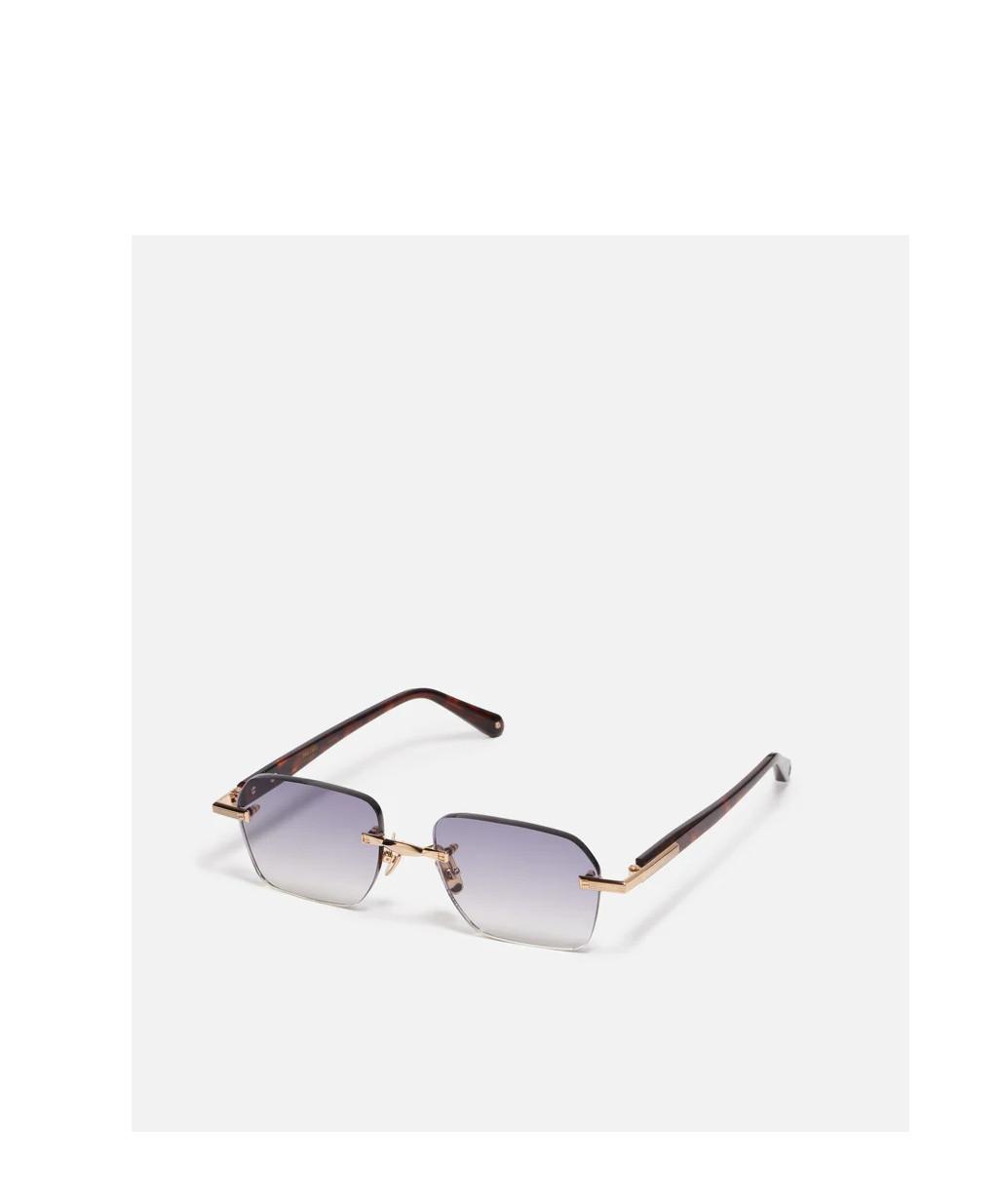 John Dalia Dwayne Rimless Sunglasses