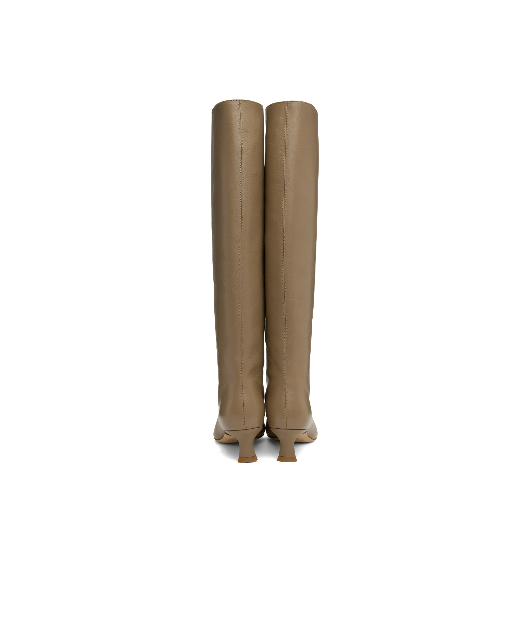 Shop By Far Pointed Boots In Brown