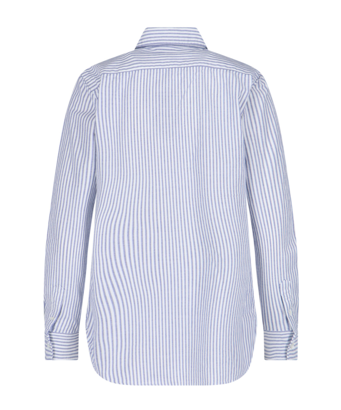 Polo Ralph Lauren Pony Embroidered Striped Shirt In Blue