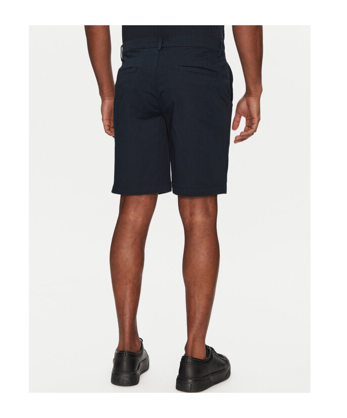 Emporio Armani Belt Loop Shorts In Blue
