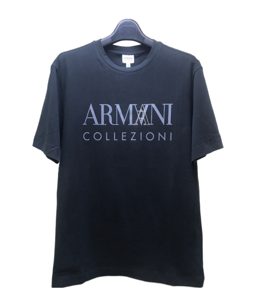 ARMANI COLLEZIONI LOGO DETAILS SHORT-SLEEVED T-SHIRT