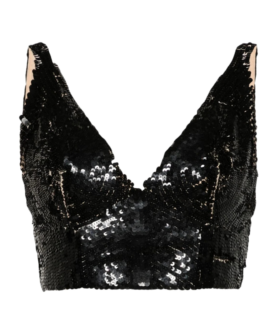 Shop P.a.r.o.s.h Sleeveless Vest In Black