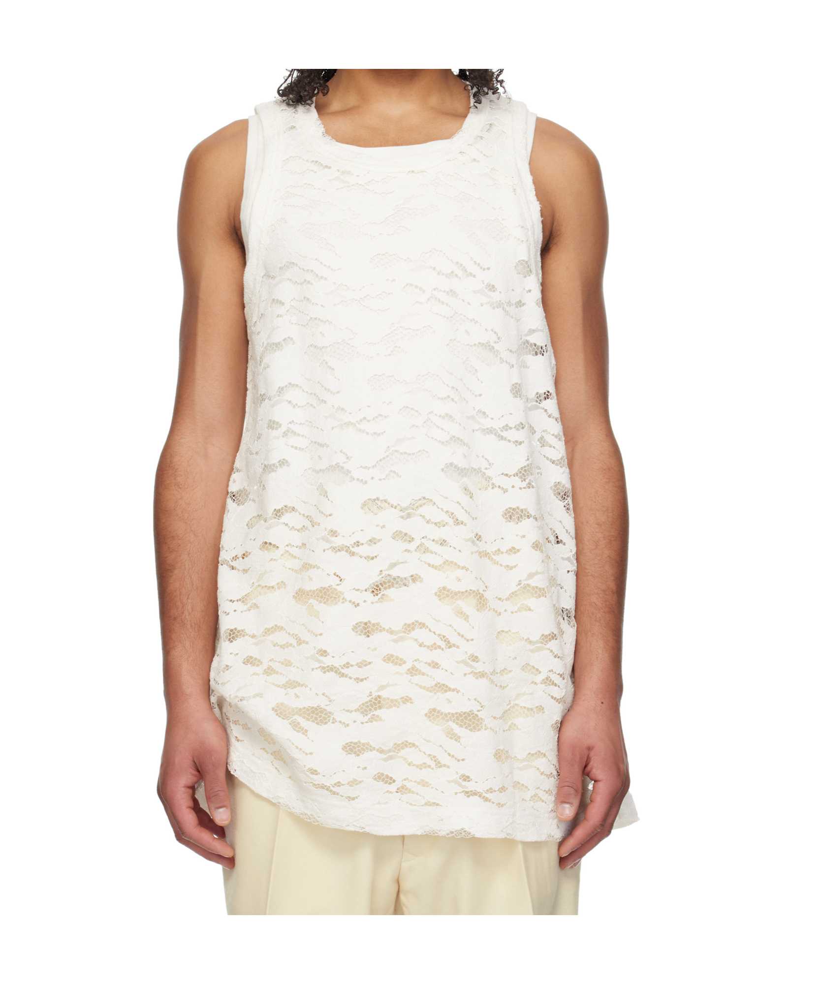Comme Des Garçons Crew Neck Vest