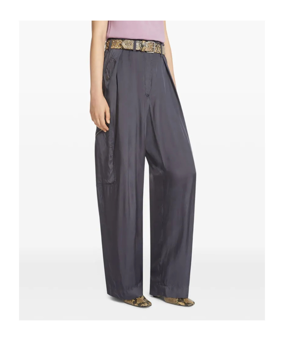 Dries Van Noten Belt-loop Casual Pants In Black