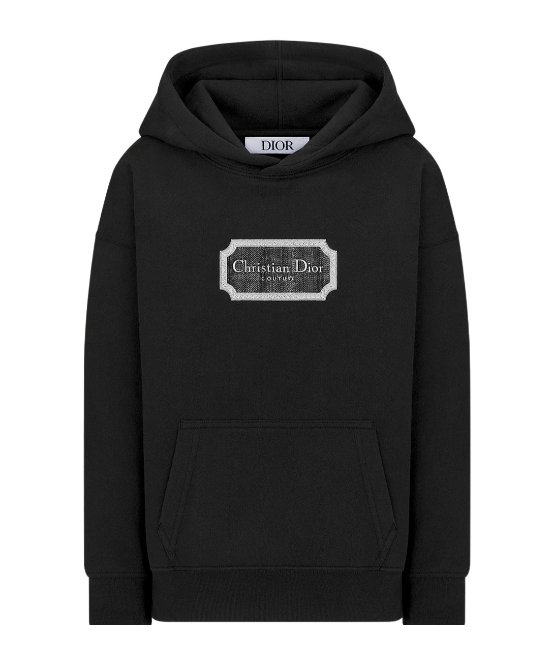 Dior Hooded Sweatshirt In Black