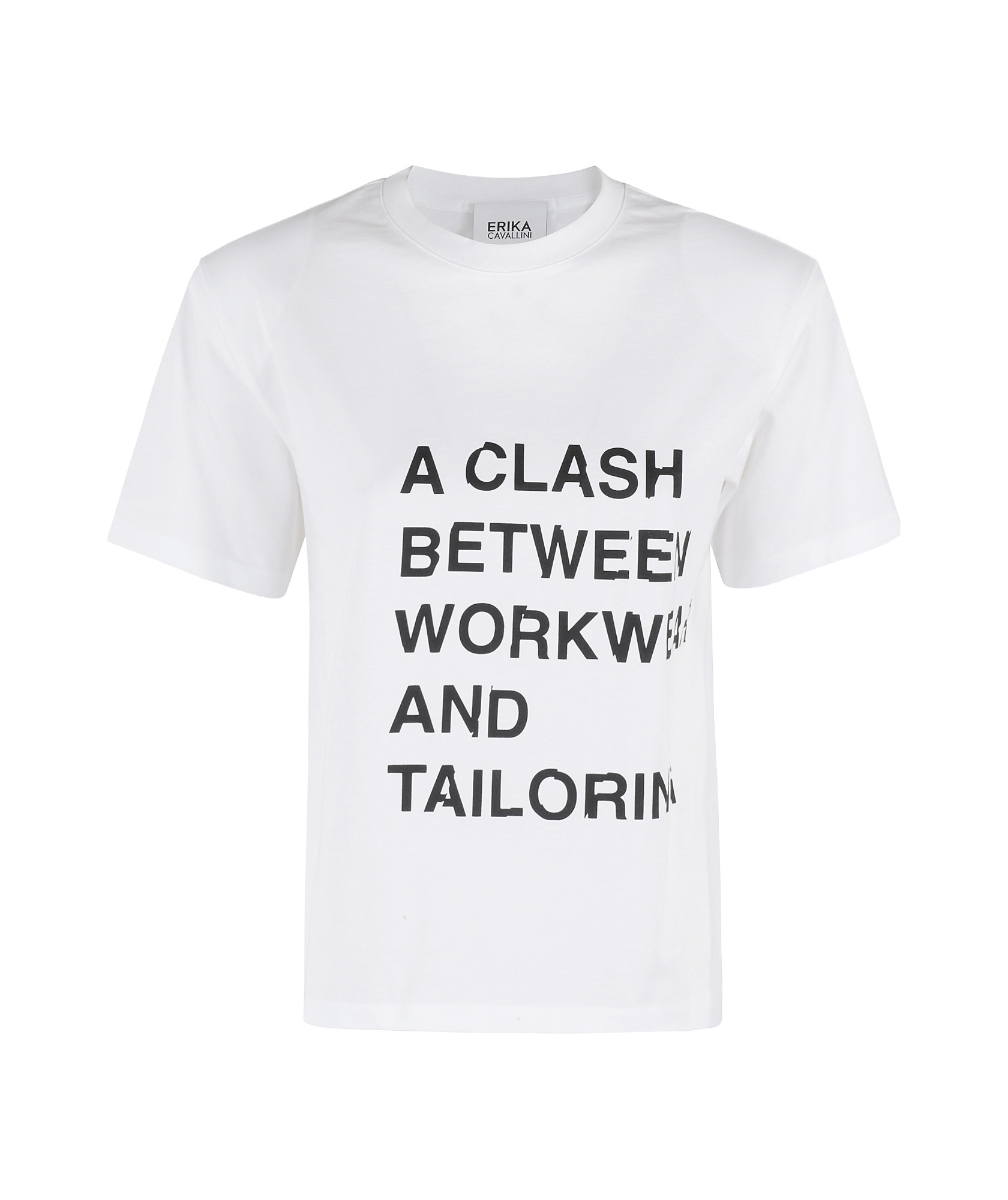 Erika Cavallini Short-sleeved T-shirt In White