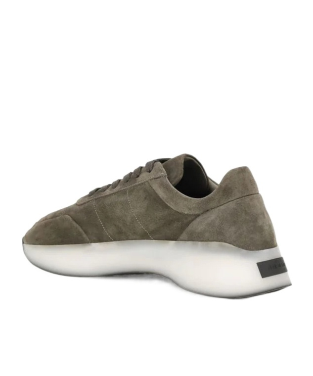 Fear Of God Panelled Lace-up Sneakers In Green