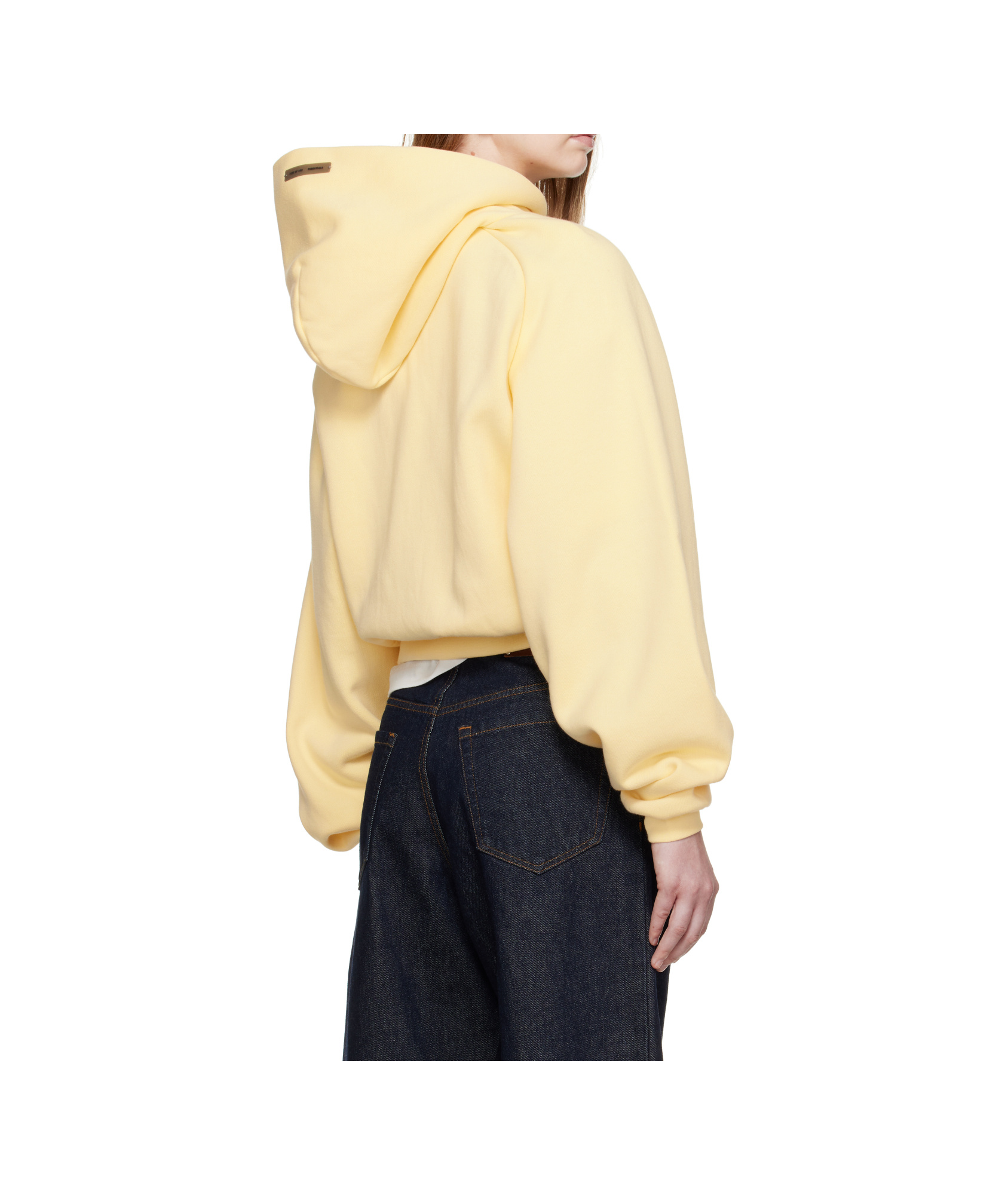 Essentials Logo Hooded Sweatshirt In Brown